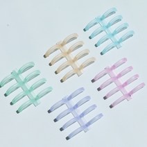 파스텔 루즈링 4공 6공 10mm 12mm 셀프 떡메 제본 바인더링 칼타공 링 플라스틱 루즈리프, 4공/12mm/피치