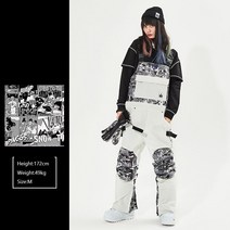 여성 스키복 보드복 쿨링방한복 상하세트 신제품 원피스 스키복 여성 남성용 아웃도어 스노우보드 슈트 오버올 바람막이 방수 스키 팬츠 겨울 의류 점프슈트 2022