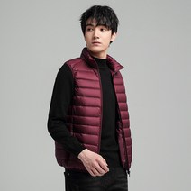 추동 패딩 남자 베스트 패션 스탠드넥 나시 슬림 패딩 조끼 남 심플 상의