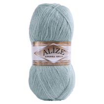 마마니트 알리제 앙고라골드 털실 뜨개실, 515 민트