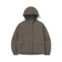 [국내매장판]스노우피크아노락 캠플 우먼스 유틸리티 바람막이 Dark Khaki 다크 카키 S23SWCWB11DK