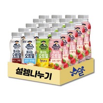 [설렘나누기] 퀘이커 마시는 오트밀 패키지 세트, 설렘나누기, 20페트, 그레인5+우리쌀5+딸기5+찰옥수수5