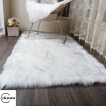 털러그 촬영 퍼 원형 책상 자취방 미니 거실