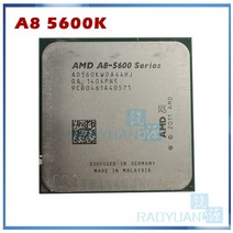 AMD A8 5600K 3.6GHz AD560KWOA44HJ 프로세서 HD 쿼드 코어 소켓 FM2, 한개옵션0