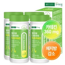 [건국] 체지방 다이어트 녹차카테킨 60정x4개(4개월)