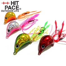 히트페이스 참돔 퀸 타이라바, 120g, 레드