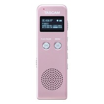 TASCAM VR-03-P 핑크 와이드 FM 튜너 탑재 보이스 레코더