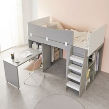 e스마트 코어 수납 낮은 벙커침대 H1600 매트포함, 3. 서랍형_메이플