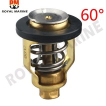 60도 서모 스탯 67F1241101 Yamaha F75 F80 F90 F150 VF250 엔진 부품 선외기 67F12411, 단일옵션