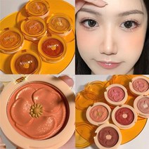 블러셔 크림 치크 스틱 어려보이는 볼터치 하이라이트 블러쉬 팔레트 스타일 페이스 루즈, 스타일1-02