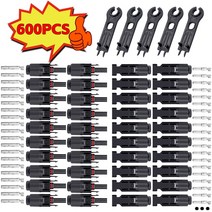4002001004020105 Pcs DC 태양 광 커넥터 1000V30A PVMC 케이블 용 패널 Stecker 커넥터 키트 2546mm2, 7.600pcs300pairs