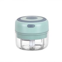 전기 야채 절단기 100 ml 250ml USB 충전 칠리 고기 압착 분쇄기 식품 쵸퍼 주방 도구, 100ml Green