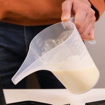 코끼리 계량컵 1000ML 1L 1리터 [흘리지않는 아이디어 계량 눈금 컵 홈 베이킹 도구 용품]