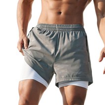 택티컬 짐옴므 일체형 남자 운동 런닝 헬스 반바지