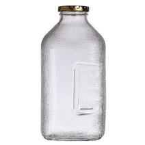 델몬트 레트로 보리차 물병 주스병 1.5L 500mL, 투명, 1개