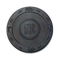 벼루 서예 1 pc 일본 잉크 중국어 duan 잉크 돌 잉크슬래브 duan 잉크스톤 일본 잉크 돌, 검은색