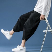 로즈엘리 남여공용 시어서커 튤립팬츠