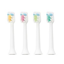 아쿠아픽 음파전동칫솔 AQ-102 칫솔모 (4개입), 화이트, 화이트