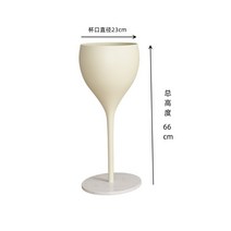 실내 화분대 스탠드 심플 크림 카페 인테리어 대형, 밀키 화이트 23 x 66 흰색 베이스