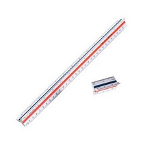 우찌다 삼각 스케일 도면 디자인 측량 건축 제도용품 10cm/15cm/30cm, 10cm