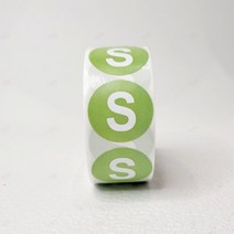 옷 사이즈 스티커 와이셔츠 폴리백 비닐백 매장 여성 남성 의류 칫수 치수 원형 스티커 동대문 spa브랜드 라벨 크기 티셔츠 블라우스 자켓 코트 DDP(S)