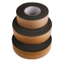 EVA 단면 스폰지테이프 흑색 폭 25mm 두께선택 마찰방지 소음방지 완충테이프 쿠션테이프 탄성테이프, 두께5mm, 1개