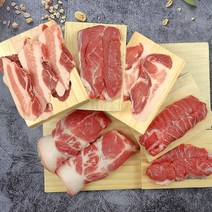 한돈 뒷고기 모둠600g 항정살 덜미살 눈꽃살 특수부위, 단품