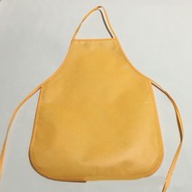 부직포 턱받이 앞치마 소년 소녀 앞치마 방수 그림 앞치마 활동 미술 그림 클래스 공예 뜨거운, 라이트 오렌지, 라이트 오렌지