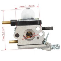 중고 트랙터 ss기 경운기 농기계 원판쟁기 관리기 콤바인2사이클 사마귀 용 C1U-K54A 기화기 Repower 7222, 01 Silver