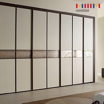 [한샘] 그랑사피아블랙4도어(1 700~2 200)_멀티수납, 상세 설명 참조