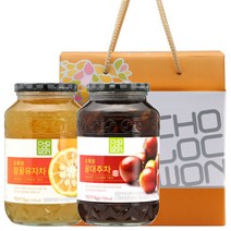 꿀유자차+꿀대추차1kg / 차선물세트 /, 단품, 단품