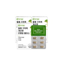 장대원 혈행 기억력 개선엔 은행잎 플러스(3박스/3개월분), 16.5g/550mg/30정, 은행잎 플러스 3박스