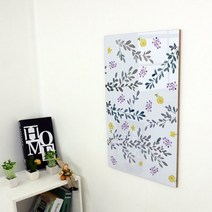 기타 바보사랑[꾸밈]아크릴액자_나뭇잎패턴(세로)