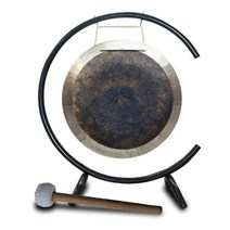 심벌즈 Arborea-20 3939/ 50CM 바람 공 C 형 징 스탠드 풍공 사운드 및 명상을 위한 최고의 선물, [03] Eclipse wind gong