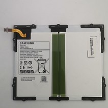 태블릿배터리 태블릿파워 EB-BT585ABE 배터리 삼성 탭 A 10.1 2016 BT580 SM-T585C 교체 태블릿 7800mAh, 한개옵션0