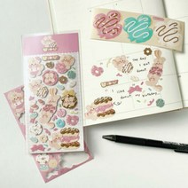아트박스/또알 [또알] 도넛 로디 씰스티커, 옵션선택:본품, 단품