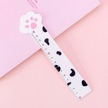 건축 제도 용품 1pcs 한국 만화 고양이 눈금자 크리 에이 티브 나무 귀여운 제도 선물 패션 Kawaii 학교 편, 07 3