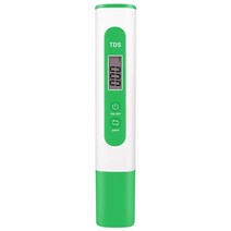 염도계 염도측정기 가정용 업소용 염도측정 디지털 tds 미터 테스터 온도 펜 수질 순도, 녹색