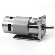 모터 수리도구 부품 42GA775 DC 12V 24V 모든 금속 최대 60KG 브래킷이있, 500rpm+24V