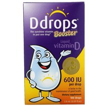 신생아 임산부 유기농 유아 5000iu 2000iu 1000iu d3 추천 액상 키즈 츄어블 겨울철Ddrops Booster Liquid Vitamin D3 600 IU 0