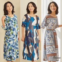 리르무아 썸머 플레어 프린트 원피스2종