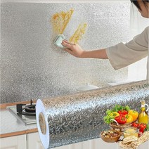 오염방지 주방 투명 스티커 시트지 타일 기름튐 방지 87238EA, 귤피패턴