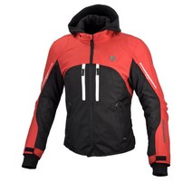 코미네 오토바이 방한 자켓 겨울 바이크 클래식 상의 JK-608 RED-BLACK, RED-BLACK-WM