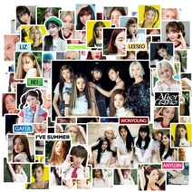 아이브 IVE AFTER LIKE 굿즈 다꾸스티커 꾸미기 스티커 100매, A(100PCS)