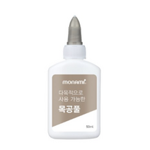 모나미 다목적으로 사용 가능한 목공풀, 40개, 50ml