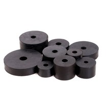 원형방진 고무 사이즈 40mmX16X40, 1개