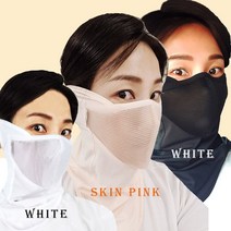 먼지 UV99.9% 자외선차단 골프 자전거 마스크 얼굴 햇빛 가리개 여름 쿨링 넥 워머 바라클라바 버프 청풍문, 쉴드마스터 스킨핑크, 남여공용B형(귀열림)