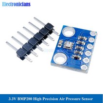 전자부품 3V 5V BMP280 고정밀 디지털 기압 센서 2-5V AHT20 온도 습도 공기 압력 모듈, [02] 3.3V BMP280