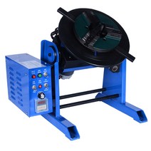 용접 턴테이블 30kg 선반 척 회전 포지셔너 터닝 롤러, 타이밍 모델 + 공압 건 랙