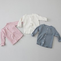 BAEBAE 쫀쫀스판가디건 아기 가디건 봄 가을 사계절 카디건 니트 유아 돌아기 출산 선물 공용 남아 여아